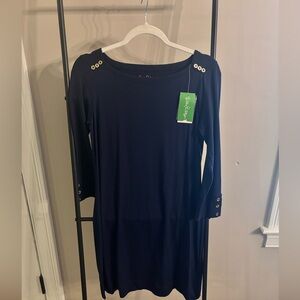 Lilly Pulitzer navy blue dress